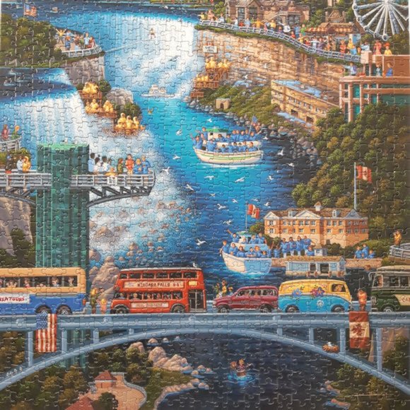 DOWDLE Niagara Falls 1000 🧩 Puzzle - Picture 7 of 8